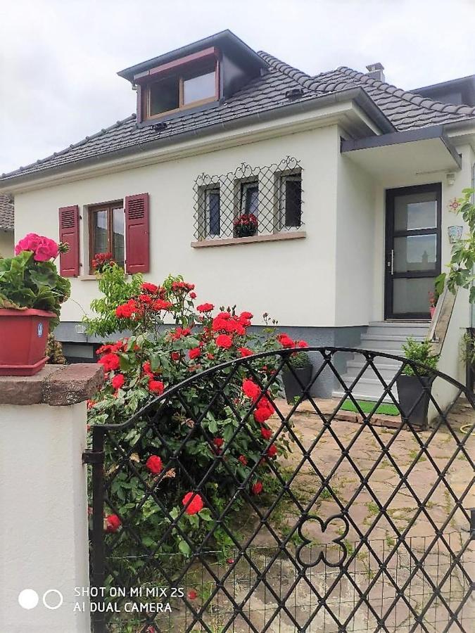 Colmar "Room" Chambre Privee Chez L'Habitant,Parking Voiture Devant La Maison,Garage Moto Et Velo,Petit Dejeuner Εξωτερικό φωτογραφία